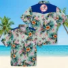 New York Yankees Hawaiian Shirt - Tropical Foliage Green Aloha Shirt