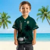 Oakland Athletics Hawaiian Shirt - Beach Sunset Green Black Aloha Shirt