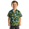 Oakland Athletics Hawaiian Shirt - Tropical Floral Pattern Aloha Shirt