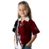 Atlanta Falcons Hawaiian Shirt � Personalized Edgy Streaks Red White, Casual Button Down For Men & Women