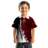 Atlanta Falcons Hawaiian Shirt � Personalized Edgy Streaks Red White, Casual Button Down For Men & Women
