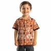 Baltimore Orioles Hawaiian Shirt - Personalized Tribal Stripes Orange White - Gift For Men, Women