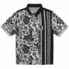 Chicago White Sox Hawaiian Shirt - Personalized Hibiscus Arrows Black White Aloha Shirt