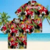 Cincinnati Reds Hawaiian Shirt - Personalized Tropical Toucan Red Green Aloha Shirt