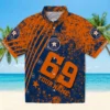 Houston Astros Hawaiian Shirt - Personalized Star Stripes Blue Aloha Shirt