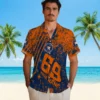 Houston Astros Hawaiian Shirt - Personalized Star Stripes Blue Aloha Shirt