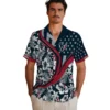 Houston Texans Hawaiian Shirt - Personalized Baseball Floral Floral Wave Blue White Aloha Shirt