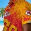 Kansas City Chiefs Hawaiian Shirt - Personalized Baseball Floral Star Stripes Red Aloha Shirt