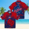 Philadelphia Phillies Hawaiian Shirt - Personalized Star Stripes Blue Aloha Shirt