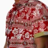 San Francisco 49ers Hawaiian Shirt - Personalized Tribal Stripes Red White Aloha Shirt