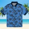 Tennessee Titans Hawaiian Shirt - Personalized Botanical Print Blue Aloha Shirt