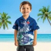 Toronto Blue Jays Hawaiian Shirt - Personalized Surfing Skeleton Blue Aloha Shirt