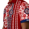Washington Nationals Hawaiian Shirt - Personalized Hibiscus Arrows Red White Aloha Shirt