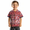 Washington Nationals Hawaiian Shirt - Personalized Tribal Stripes Red White Aloha Shirt