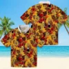 Pittsburgh Pirates Hawaiian Shirt - Floral Toucan Black Red Aloha Shirt