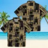 Pittsburgh Pirates Hawaiian Shirt - Tribal Symbols Black Aloha Shirt