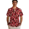San Francisco 49ers Hawaiian Shirt - Floral Pineapple Red Aloha Shirt