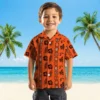 San Francisco Giants Hawaiian Shirt - Framed Floral Orange Aloha Shirt