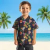 San Francisco Giants Hawaiian Shirt - Hibiscus And Fruit Navy Blue Aloha Shirt