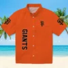 San Francisco Giants Hawaiian Shirt - Stuart Minion Orange Aloha Shirt