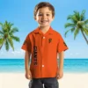 San Francisco Giants Hawaiian Shirt - Stuart Minion Orange Aloha Shirt