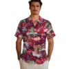 St. Louis Cardinals Hawaiian Shirt - Tropical Palms Aloha Shirt