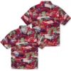 St. Louis Cardinals Hawaiian Shirt - Tropical Palms Aloha Shirt