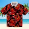 Tampa Bay Buccaneers Hawaiian Shirt - Floral Toucan Red Aloha Shirt