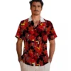 Tampa Bay Buccaneers Hawaiian Shirt - Floral Toucan Red Aloha Shirt
