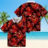 Tampa Bay Buccaneers Hawaiian Shirt - Floral Toucan Red Aloha Shirt