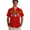 Tampa Bay Buccaneers Hawaiian Shirt - Surfboard Palm Red Aloha Shirt