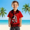Tampa Bay Buccaneers Hawaiian Shirt - Surfing Mickey Red Aloha Shirt