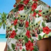 Tampa Bay Buccaneers Hawaiian Shirt - Tropical Yoda Green Aloha Shirt