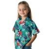 Tampa Bay Rays Hawaiian Shirt - Custom Hibiscus Blossoms Navy Aloha Shirt