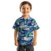 Tampa Bay Rays Hawaiian Shirt - Tropical Palms Aloha Shirt
