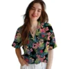 Tampa Bay Rays Hawaiian Shirt - Personalized Hibiscus Paradise Aloha Shirt