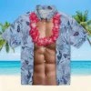 Tennessee Titans Hawaiian Shirt - Chest Illusion Navy Aloha Shirt