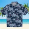 Tennessee Titans Hawaiian Shirt - Coastal Palms Navy Aloha Shirt