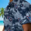 Tennessee Titans Hawaiian Shirt - Coastal Palms Navy Aloha Shirt