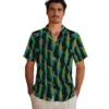Tennessee Titans Hawaiian Shirt - Corn Motifs Black Green Aloha Shirt