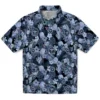 Tennessee Titans Hawaiian Shirt - Floral Pineapple Navy Aloha Shirt