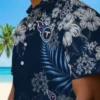 Tennessee Titans Hawaiian Shirt - Hibiscus Print Navy Aloha Shirt