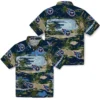 Tennessee Titans Hawaiian Shirt - Palm Horizon Navy Aloha Shirt