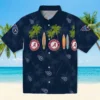 Tennessee Titans Hawaiian Shirt - Surfboard Palm Navy Aloha Shirt