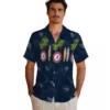 Tennessee Titans Hawaiian Shirt - Surfboard Palm Navy Aloha Shirt