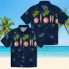 Tennessee Titans Hawaiian Shirt - Surfboard Palm Navy Aloha Shirt