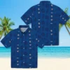 Toronto Blue Jays Hawaiian Shirt - Framed Floral Blue Aloha Shirt