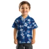 Toronto Blue Jays Hawaiian Shirt - Tropical Floral Pattern Aloha Shirt