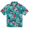 Toronto Blue Jays Hawaiian Shirt - Personalized Hibiscus Blossoms Blue Aloha Shirt