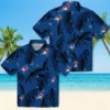 Toronto Blue Jays Hawaiian Shirt - Palm Leaf Blue Aloha Shirt